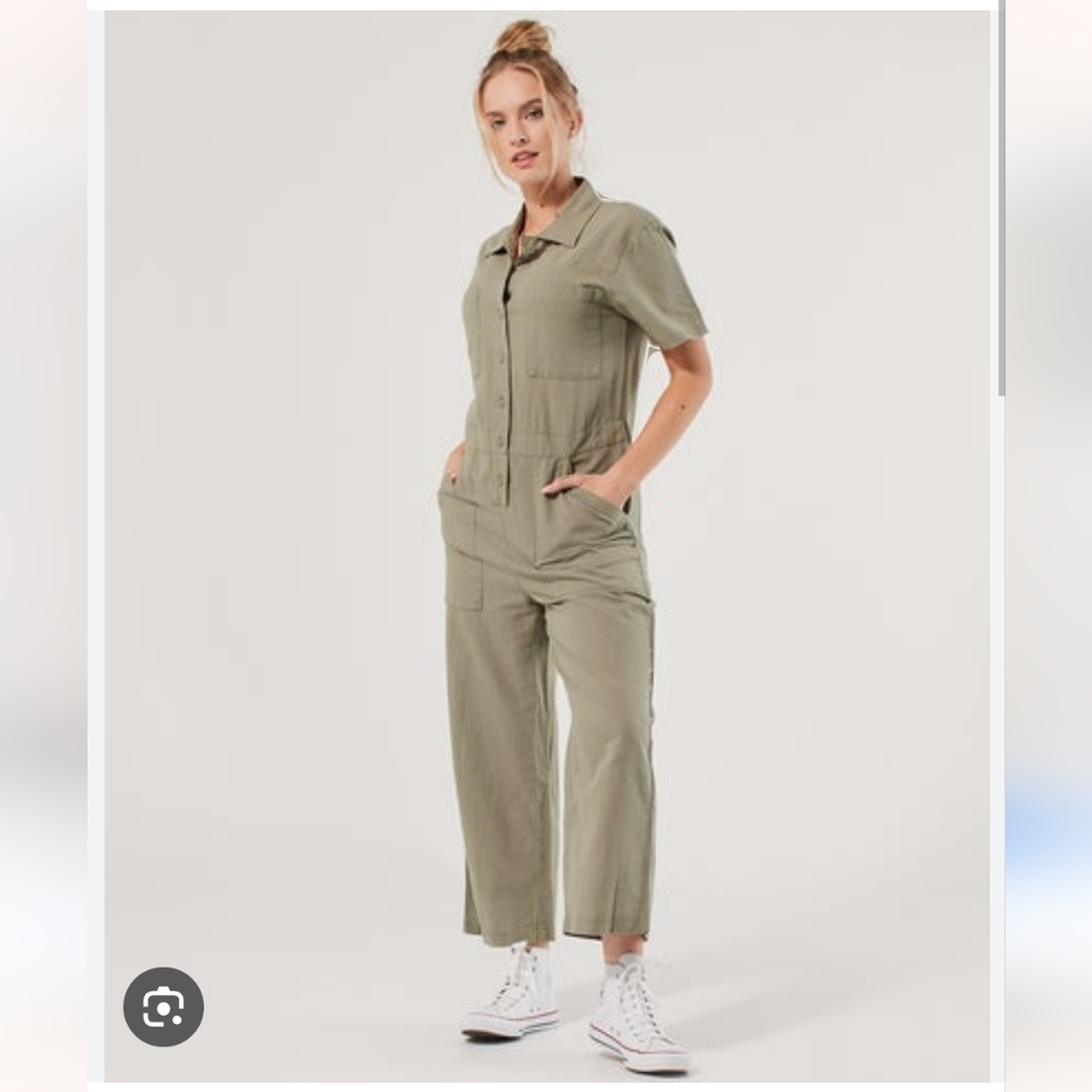 PACT Lightweight Hemp Utility Jumpsuit
